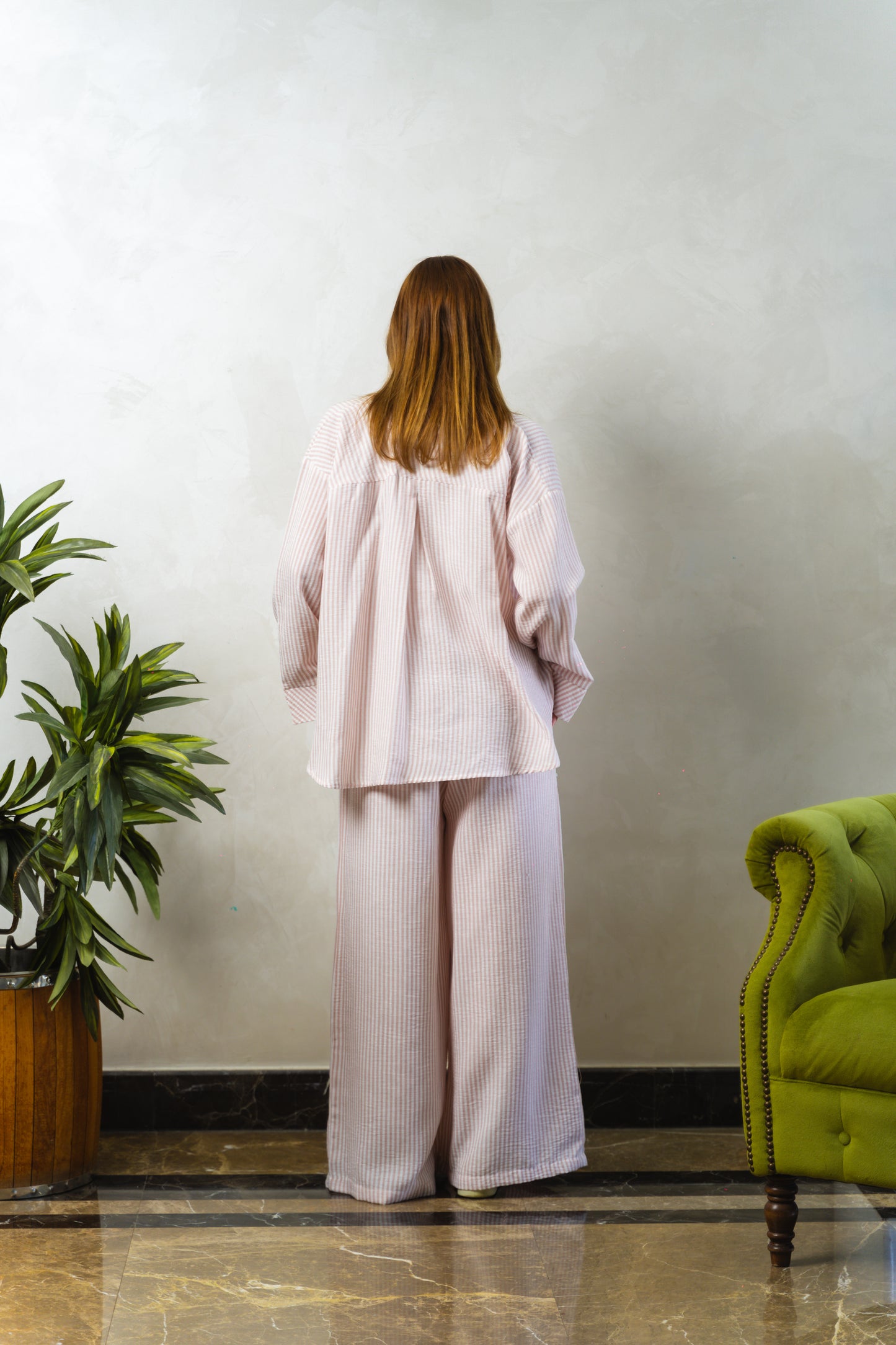 Linen Set - Pink - Full Set