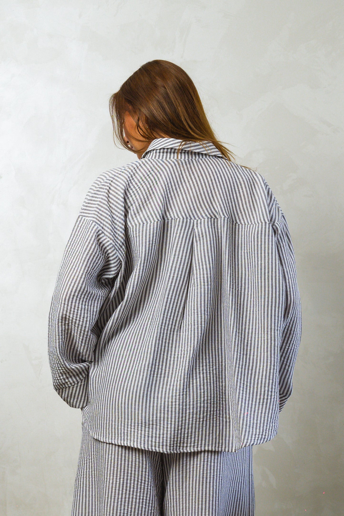 Grey Stripe Shirt