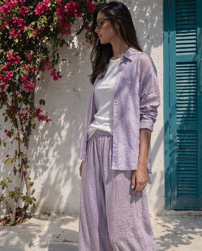 Linen Set - Lavender