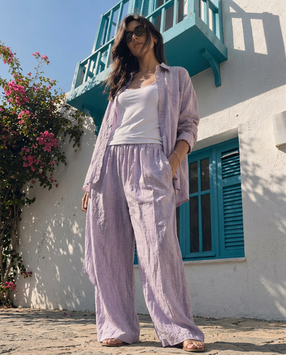 Linen Set - Lavender